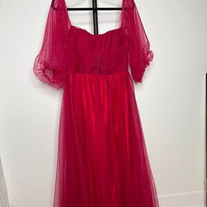 Ethereal Whimsical Romantic Wedding Costume Tulle Dress